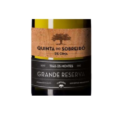 Quinta do Sobreiró de Cima - Grande Reserva Branco Rótulo de garrafa de vinho Quinta do Sobreiró de Cima Grande Reserva 2019