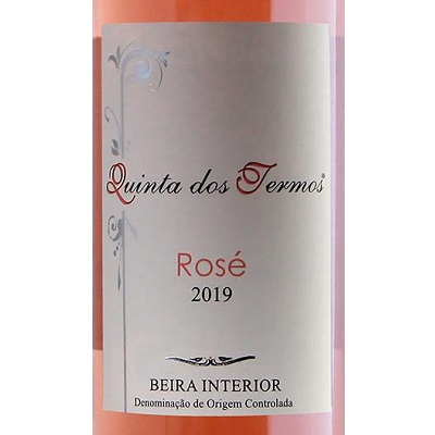 Quinta dos Termos - DOC - Rosé Rótulo de garrafa de vinho rosé Quinta dos Termos 2019 da região Beira Interior