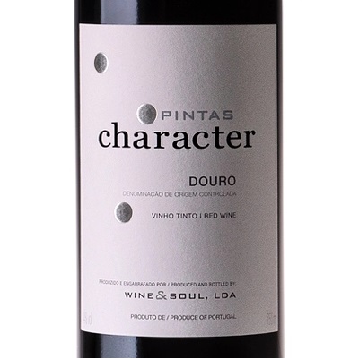 Pintas Character 2019 Rótulo de garrafa de vinho tinto PINTAS character de origem Douro