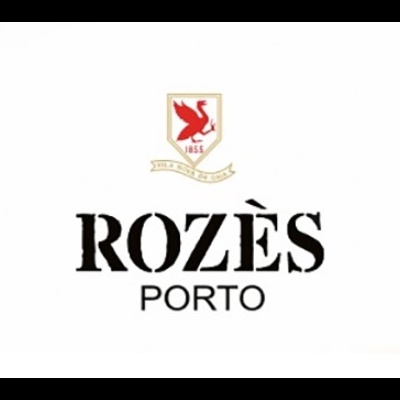Logótipo ROZÈS PORTO com emblema vermelho e dourado