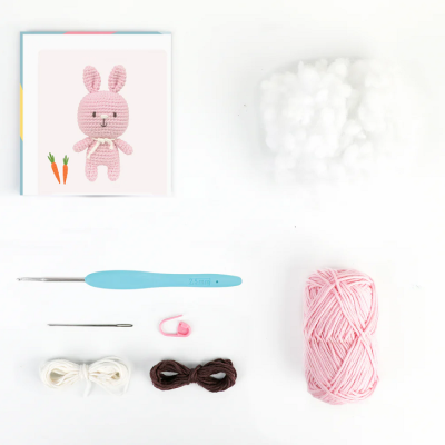 Mini&#x20;kit&#x20;Amigurumi&#x20;&quot;Ren&#x00E9;e&#x20;the&#x20;rabbit&quot;&#x20;-&#x20;F&#x00E1;cil