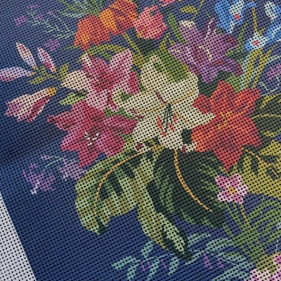 Kit&#x20;de&#x20;Bordado&#x20;Meio&#x20;Ponto&#x20;&quot;Bouquet&quot;&#x20;-&#x20;Avan&#x00E7;ado