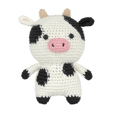 Kit&#x20;Amigurumi&#x20;&quot;Gertie&#x20;the&#x20;Cow&quot;&#x20;-&#x20;Interm&#x00E9;dio