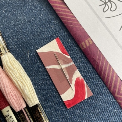 Kit&#x20;DIY&#x20;Individuais&#x20;Bordados&#x20;&#x2013;&#x20;Flores&#x20;Campestres