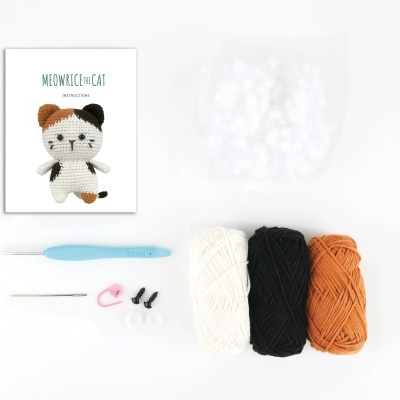 Kit&#x20;Amigurumi&#x20;&quot;Meowrice&#x20;the&#x20;cat&quot;&#x20;-&#x20;Interm&#x00E9;dio