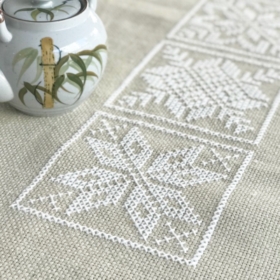 Tecido&#x20;Linho&#x20;Ponto&#x20;Cruz