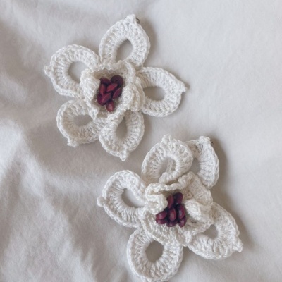 Brincos&#x20;de&#x20;crochet&#x20;&quot;Santorini&quot;