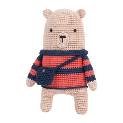 Kit&#x20;Amigurumi&#x20;&quot;Benji&#x20;the&#x20;Bear&quot;