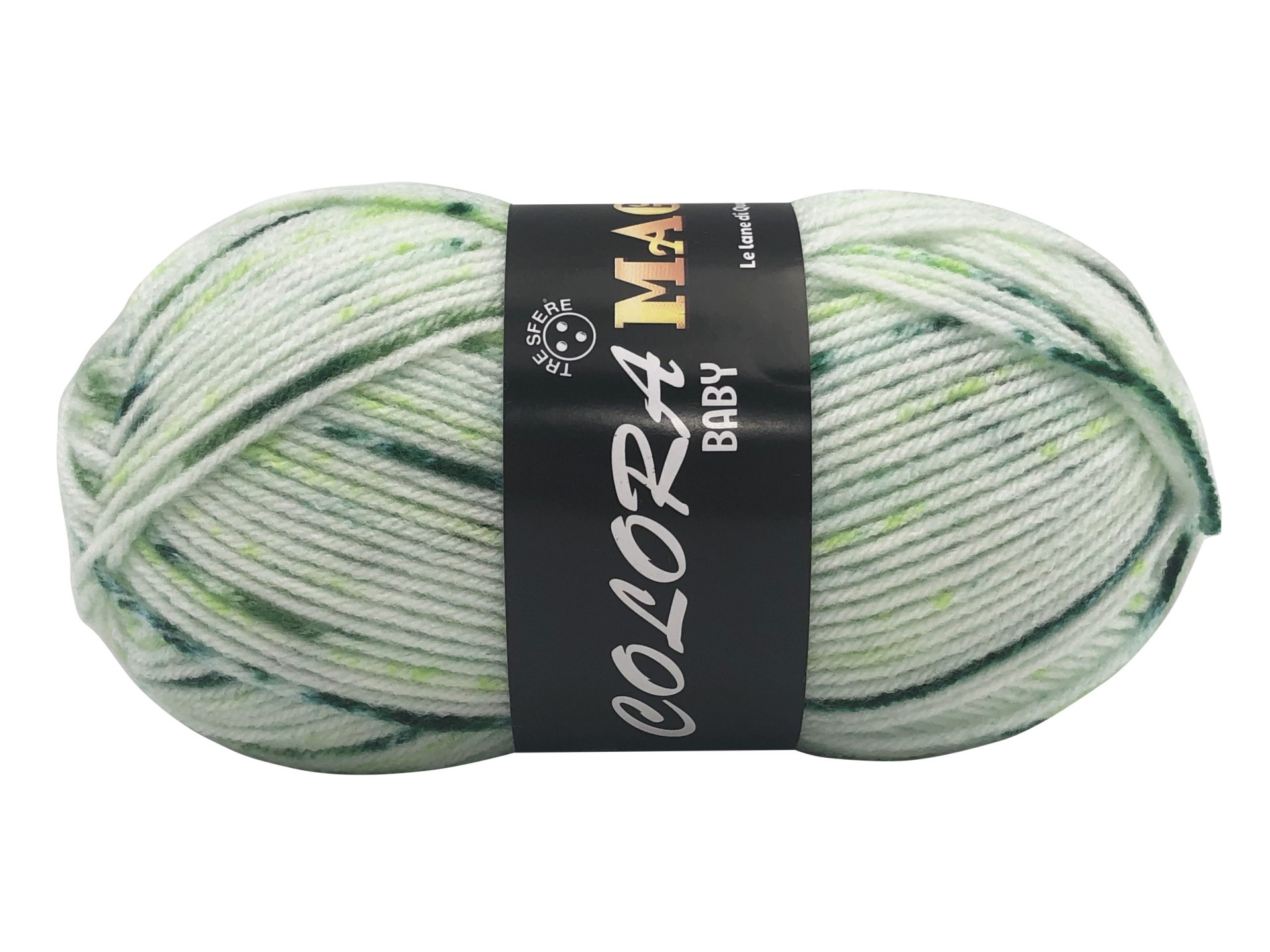 Novelo de lã Color4 Magic Baby em tons claros