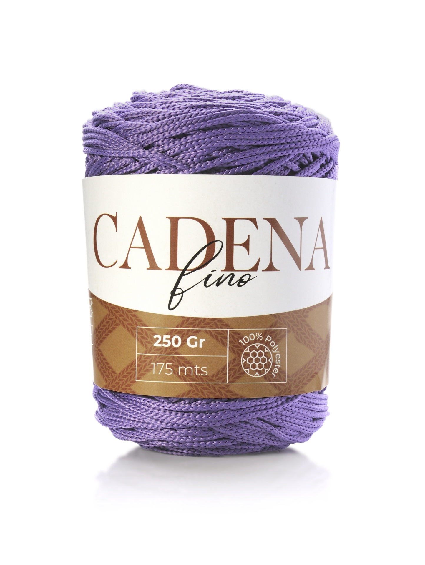 Rolo de fio roxo CADENA fino com etiqueta