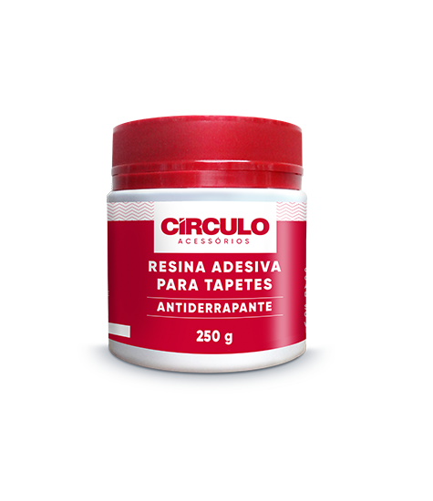 Embalagem de resina adesiva para tapetes antideslizante Círculo 250 g