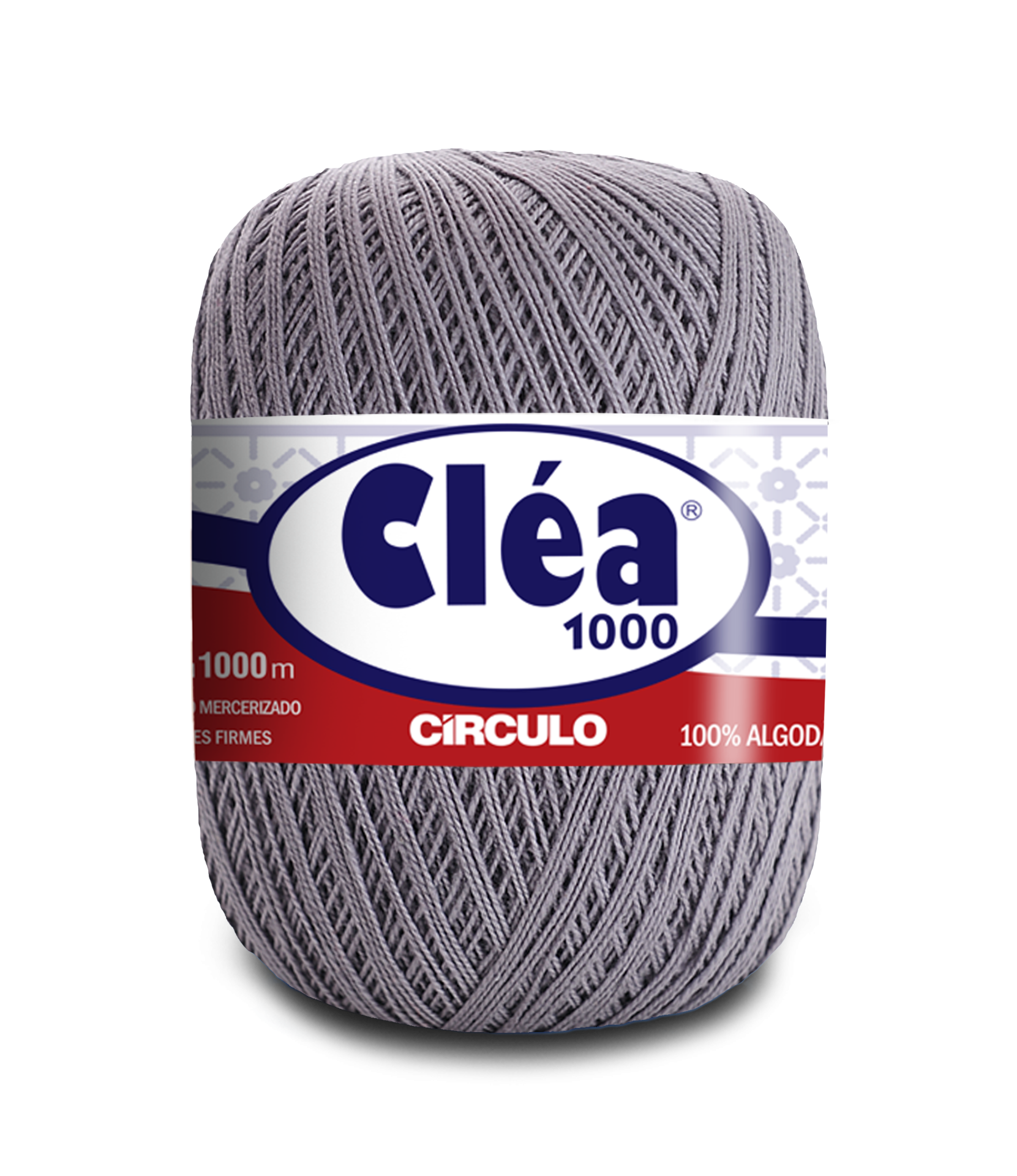 Fio de algodão cinza Cléa 1000 da Círculo