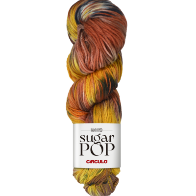 Novelo de lã colorida Sugar Pop da Círculo
