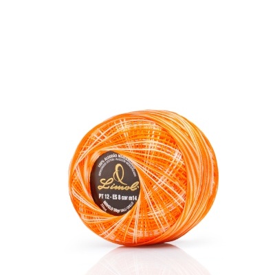 Rolo de linha de costura laranja Limol