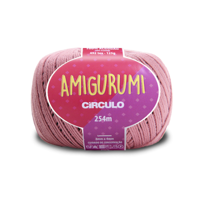 Novelo de fio Amigurumi da marca Círculo rosa