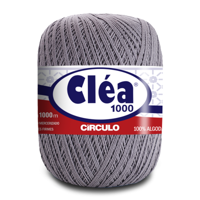 Fio de algodão cinza Cléa 1000 da Círculo