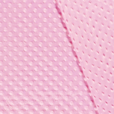 Tecido cor-de-rosa texturizado com padrão em relevo