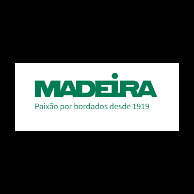 Logótipo MADEIRA com texto sobre bordados