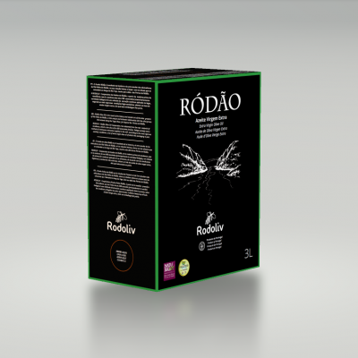 Caixa preta de azeite Ródão de 3 litros da marca Rodoliv