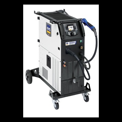 máquina industrial de soldadura KRONOS 311M com pistola azul