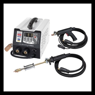 Máquina de soldadura QUIPORT 400 ECONOMY com cabos e punhos