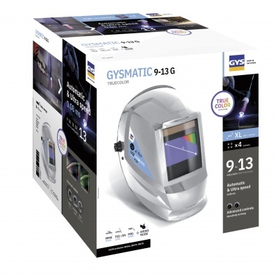 Caixa de máscara de soldadura GYSMATIC 9-13 G da GYS