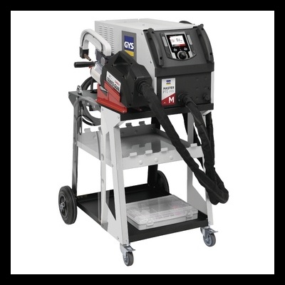 Máquina industrial de soldadura GYS MASTER PULSE M com carrinho