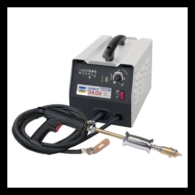 Aparelho de soldadura GYS GYSPOT 34.02 com pistola ligada