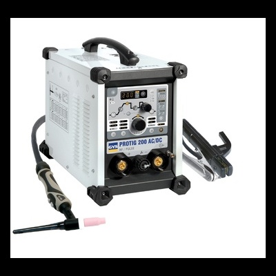 Máquina de soldar GYS PROTIG 200 AC/DC com acessórios