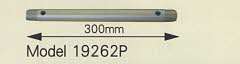 Régua branca com escala de 300mm e texto Model 19262P