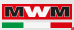 Logótipo da marca MWM em fundo branco e preto