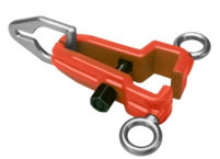 Alicates de tensão para fio laranja com partes metálicas e anéis