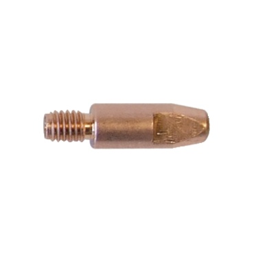 Ponta de contacto em cobre para soldadura com rosca