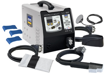 Aparelho de soldadura GYS com cabos e acessórios