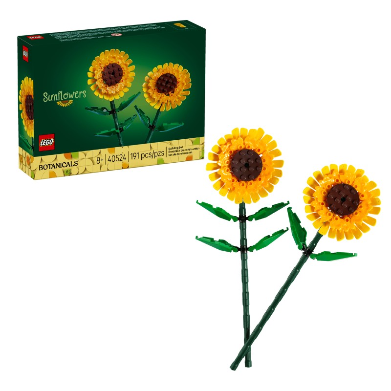 Lego 40524 - Botanicals: Girassóis LEGO girassóis com caixa BOTANICALS 40524