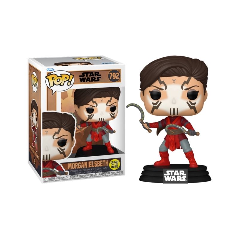Funko POP! Star Wars: Tales of the Empire - Morgan Elsbeth (GITD) Figura Funko Pop! Morgan Elsbeth Star Wars nº 792 em caixa
