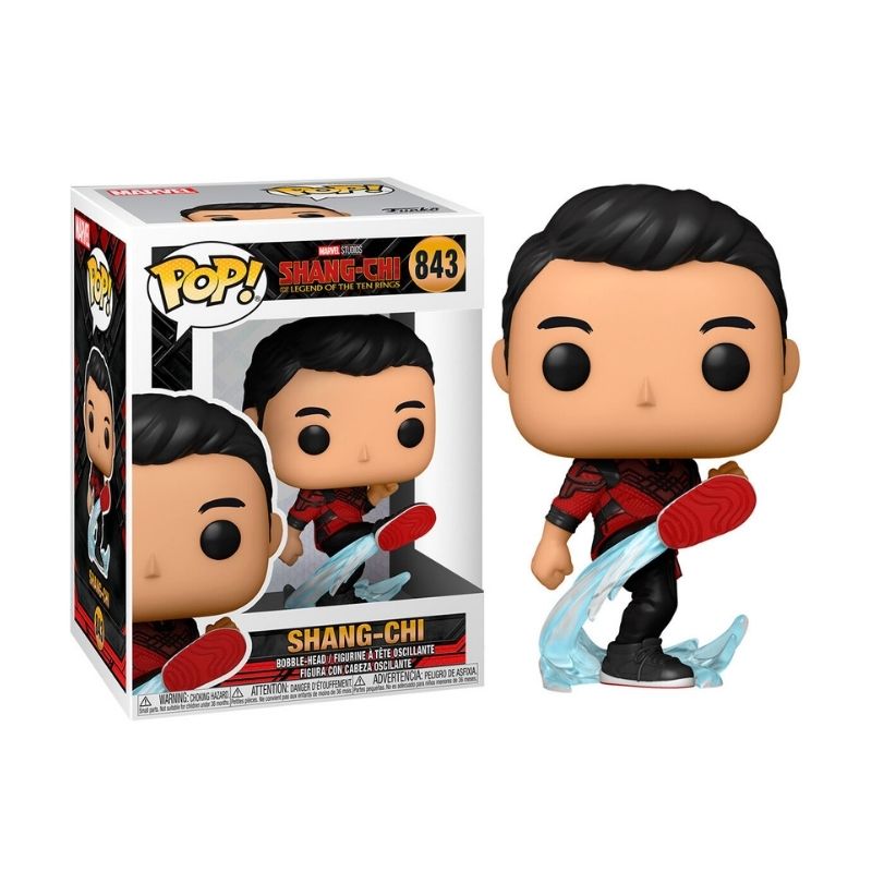 Funko POP! Marvel: Shang-Chi and the Legend of the Ten Rings - Shang-Chi Figura POP! Shang-Chi de vinil com caixa e base azul