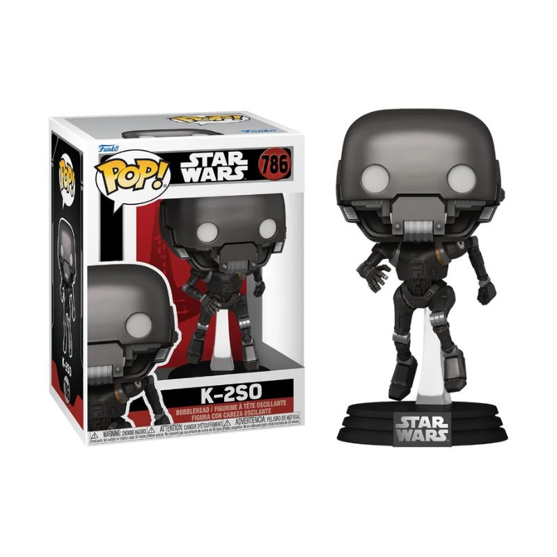 Funko POP! Star Wars: Andor - K-2SO Figura Funko Pop! Star Wars K-2SO com suporte e caixa