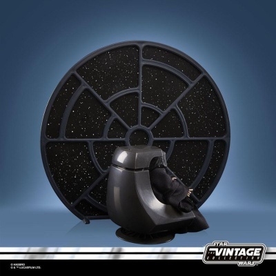 Figura de ação Star Wars Vintage Collection com base preta e suporte