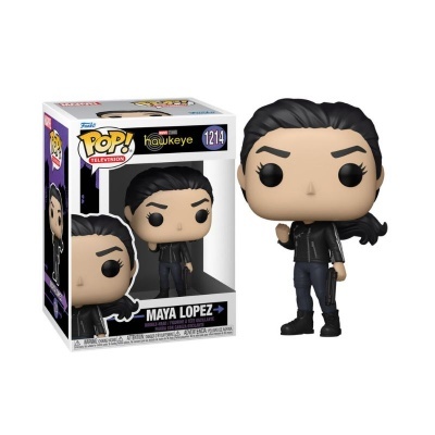 Figura Funko Pop! Maya Lopez da série Hawkeye com embalagem