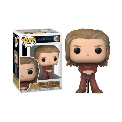 Figura Funko Pop Arthur Harrow Marvel Moon Knight na caixa