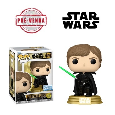 Funko Pop Luke Skywalker Star Wars em caixa de pré-venda