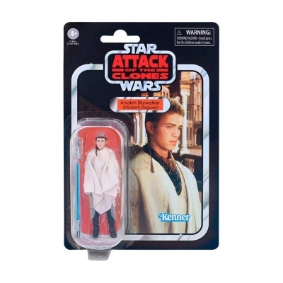 Figura Anakin Skywalker com disfarce de fantasma em embalagem Star Wars Kenner