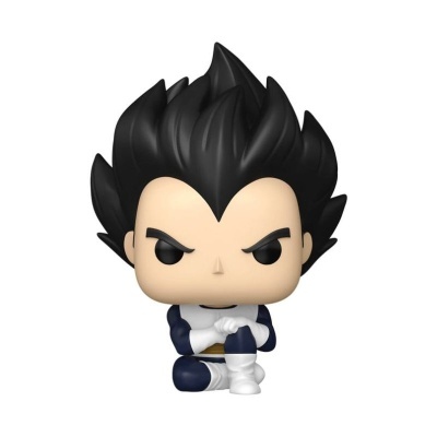 Boneco colecionável de vinil do Vegeta sentado