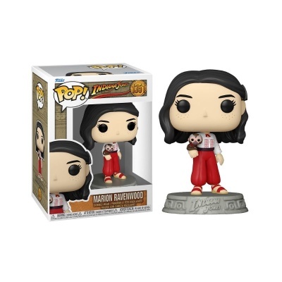 Figura Funko Pop! Marion Ravenwood Indiana Jones com embalagem