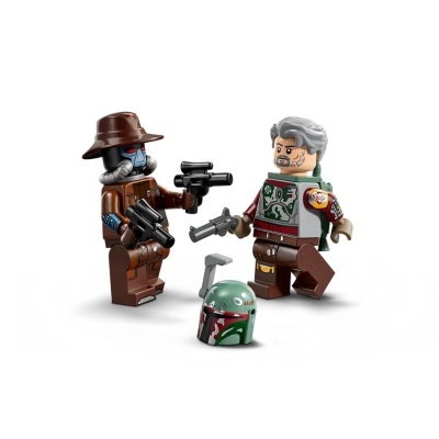 Minifiguras LEGO Star Wars com armas e capacete removível