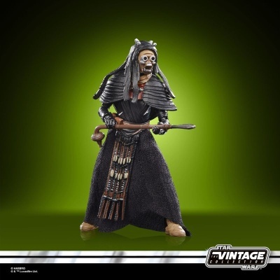 Action figure Star Wars Vintage Collection com personagem esqueleto e capa preta
