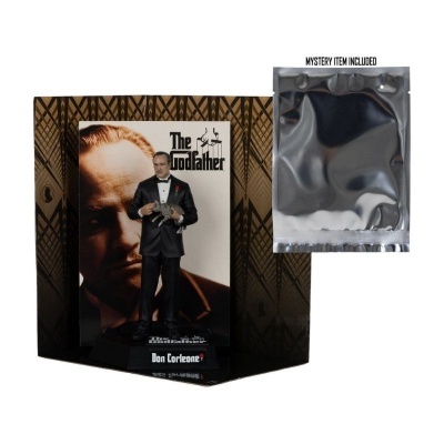 Figura Don Corleone de The Godfather com embalagem e mistério incluso
