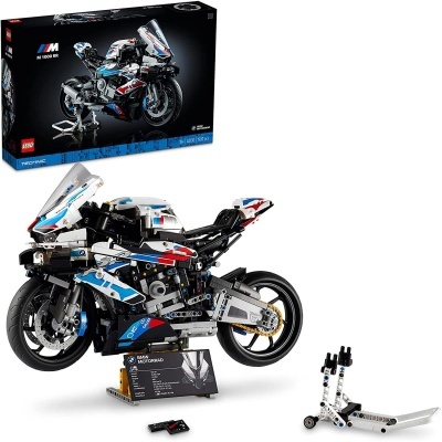 Conjunto LEGO Technic moto BMW M 1000 RR com suporte e controlo remoto