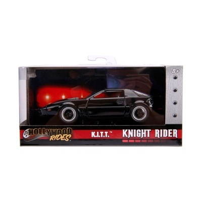 Miniatura de carro K.I.T.T. Knight Rider em embalagem